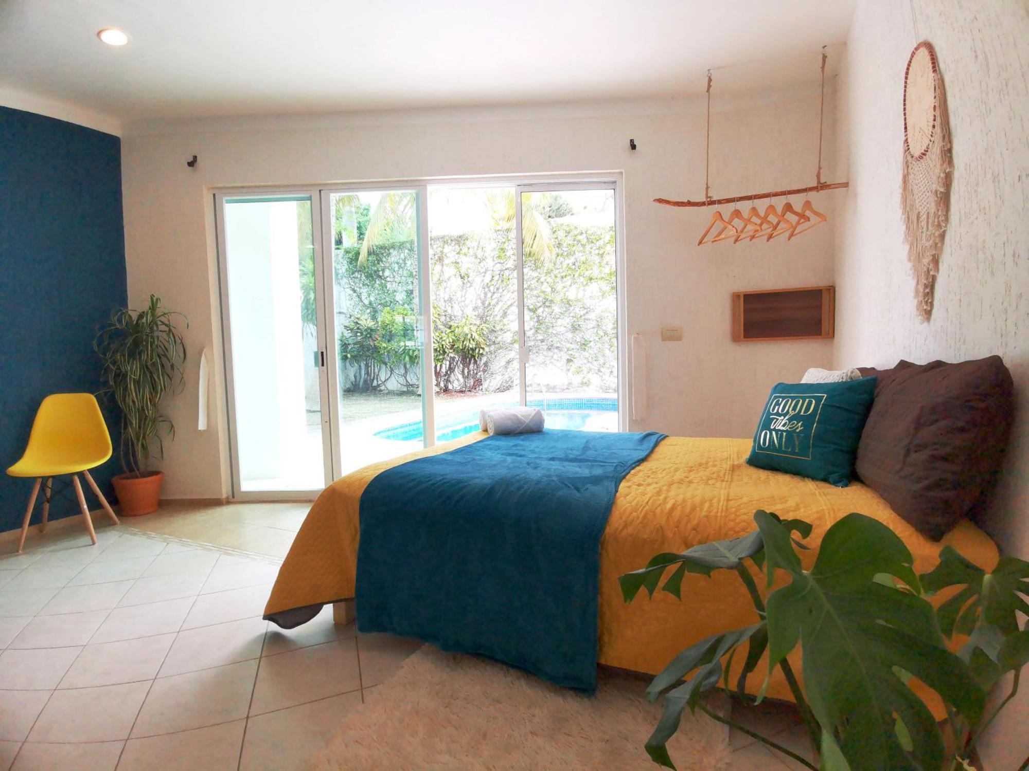 Beautiful & Cozy Near Beach Apartment Pool & Kingsize Bed Cancun Phòng bức ảnh