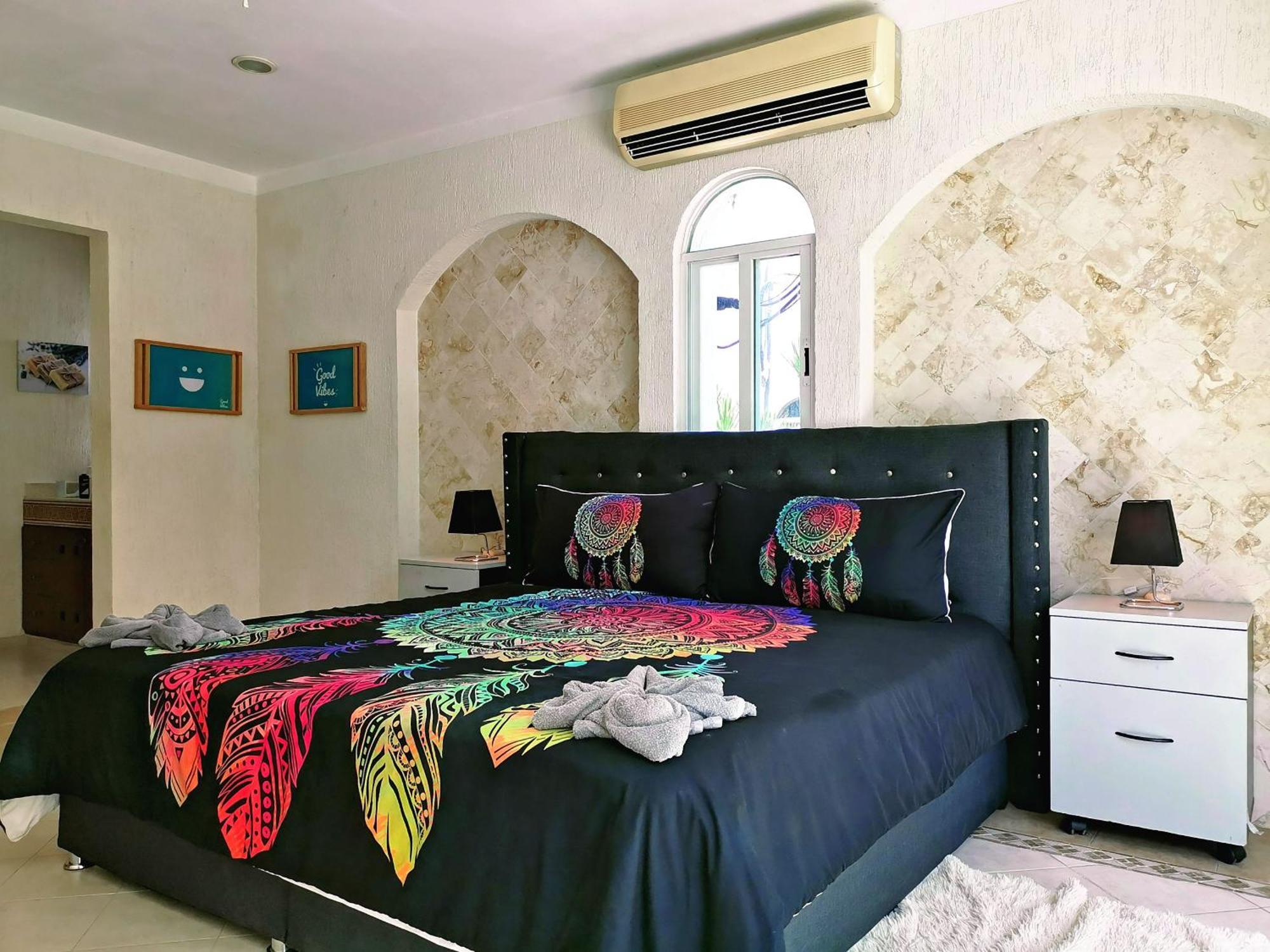 Beautiful & Cozy Near Beach Apartment Pool & Kingsize Bed Cancun Phòng bức ảnh