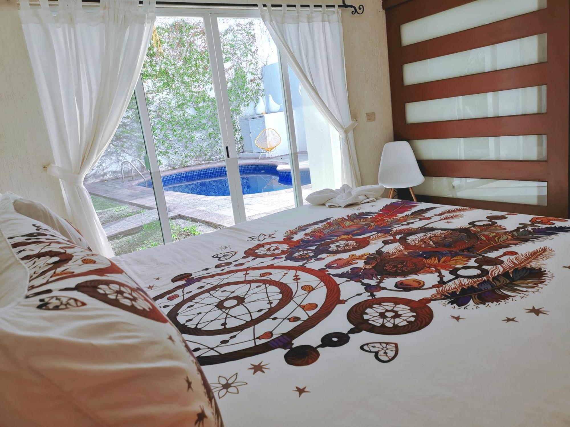 Beautiful & Cozy Near Beach Apartment Pool & Kingsize Bed Cancun Phòng bức ảnh